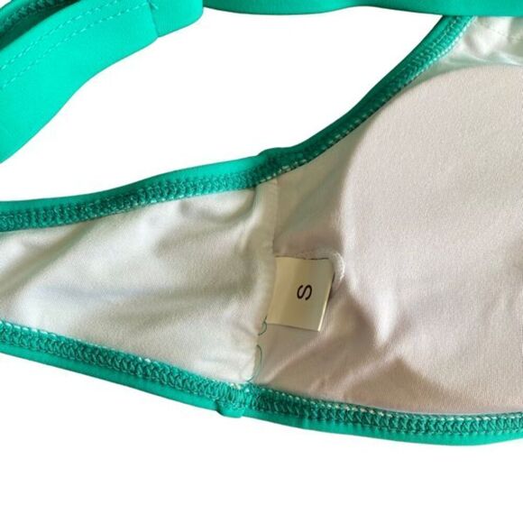 Green Floral Bottom Bikini size Small - Picture 6 of 8
